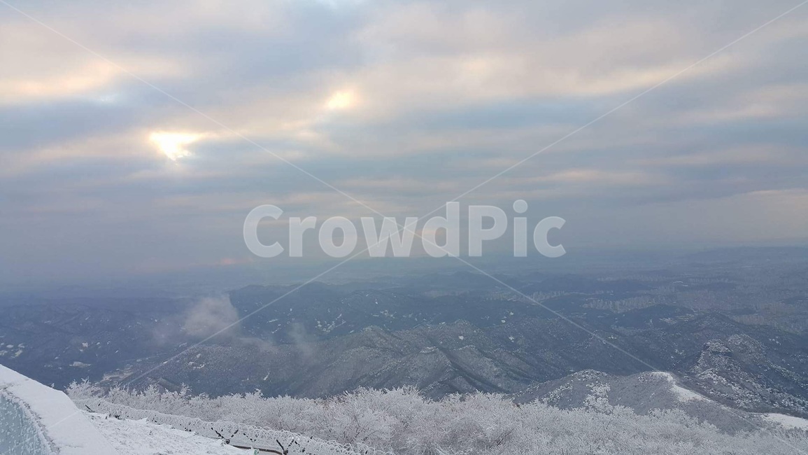 겨울,무등산,산풍경,무등산겨울,광주