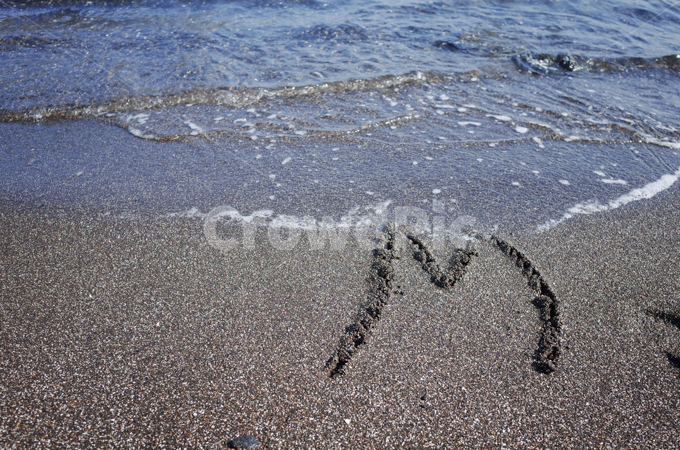 sand,모래,nature,자연,outdoors,옥외,shoreline,해안선,water,물,알파벳,alphabet,sea,바다,해변,beach