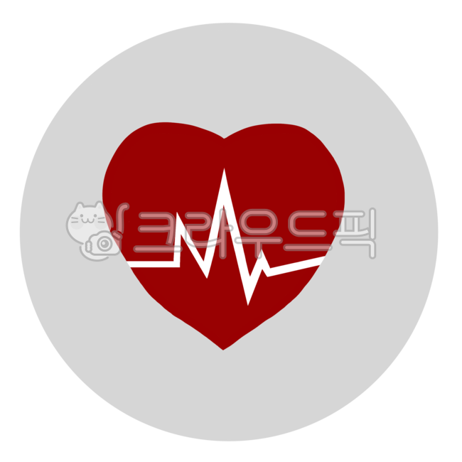 심장,심장아이콘,심장박동,심장박동아이콘,heartbeat,heartbeaticon,빨간색