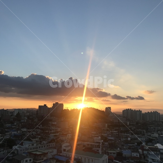 해질녁,해질녘,노을,석양,일몰,도시,풍경,city,landscape,light,빛,flare,플레어