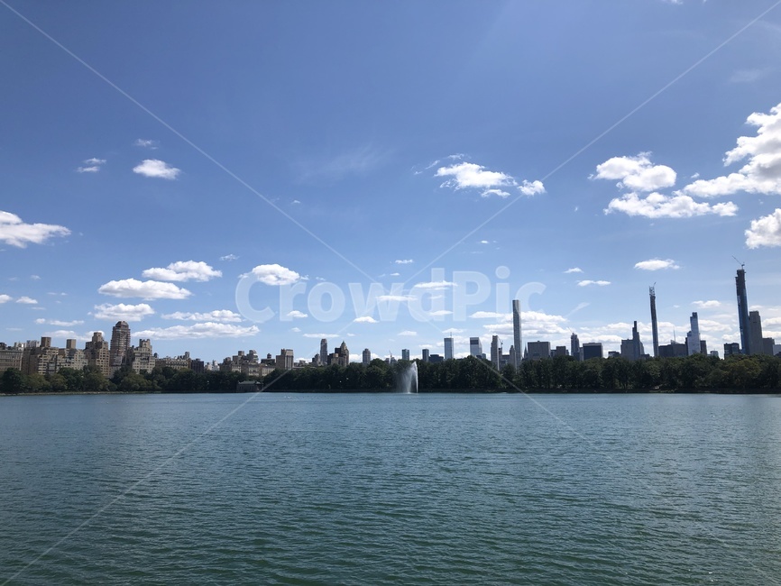 센트럴파크,뉴욕,호수,newyork,물,도시,하늘,water,nature,weather