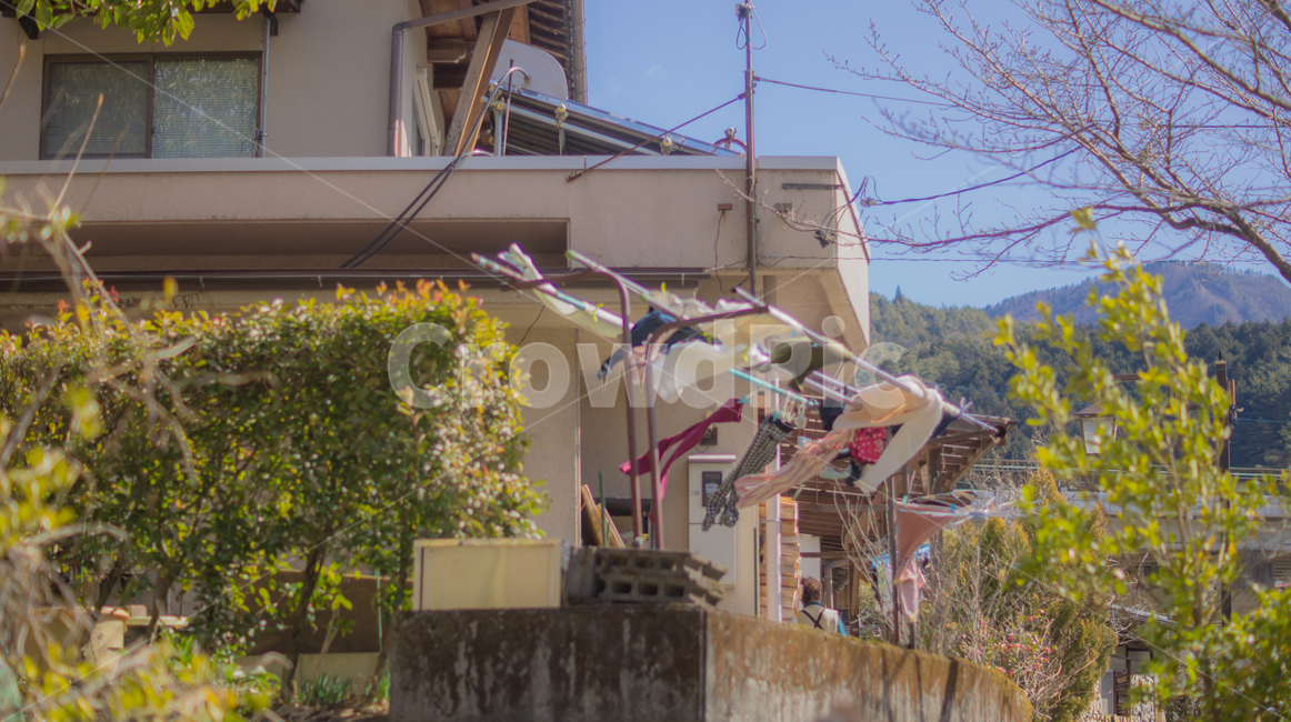 마을,도로,길,거리,길거리,주택,건물,건축물,풍경,path,road,street,village,town,house,landscape,building,빨래,laundry,바람,wind