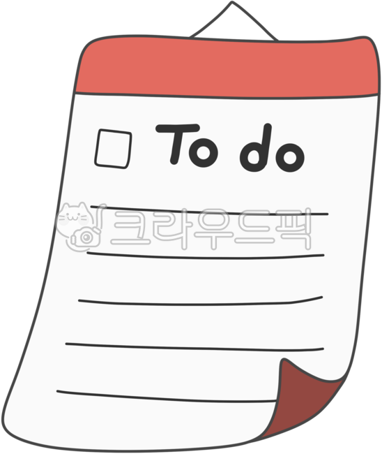 할일,체크리스트,todolist,달력,메모지,메모,할일이미지,할일일러스트