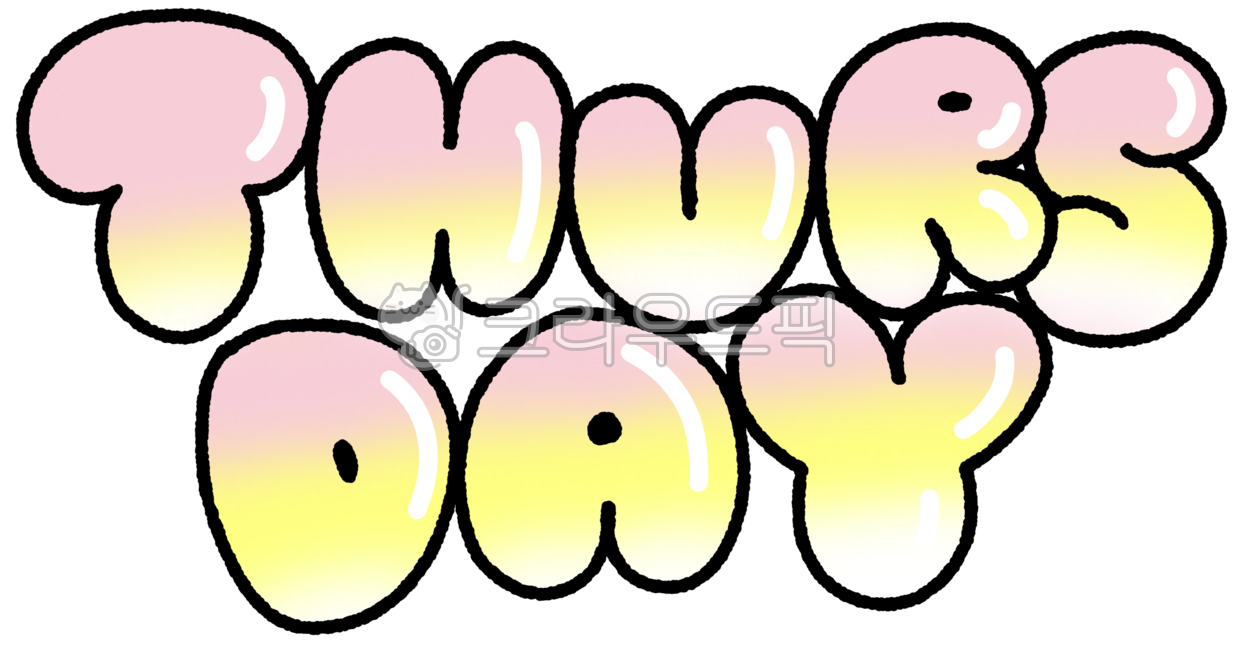 Thursday,thursday,illustration,hand drawing,drawing,cute,sticker