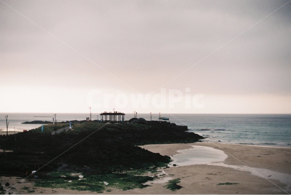 제주,제주도,바다,해수욕장,현무암,여름,필름,필름사진,jeju,sea,summer,film