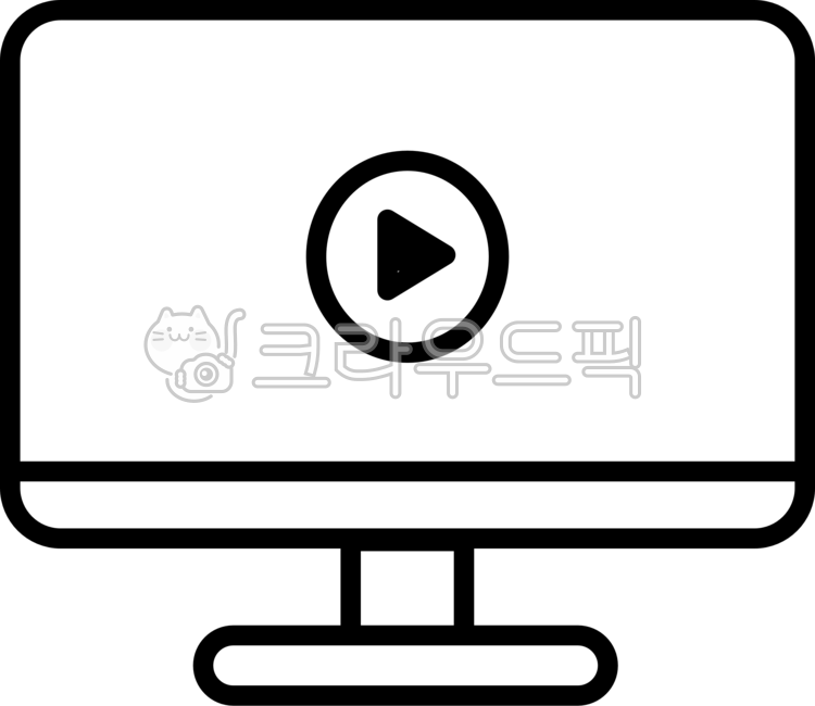 아이콘,픽토그램,동영상,동영상시청,시청,비디오,유튜브,유튜브시청,교육,시각자료,시청각자료,화상회의,비디오교육,동영상강의,인터넷강의
