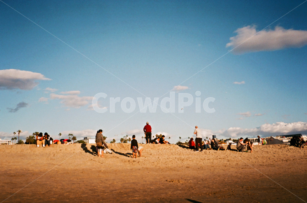 film,감성,미국,산타모니카,아날로그,la,자연,풍경,nature,landscape,해외,외국,세계,foreign,oversea,world,사람들,대중,군중,other people,crowd,soil,흙,outdoors,옥외,sand,모래