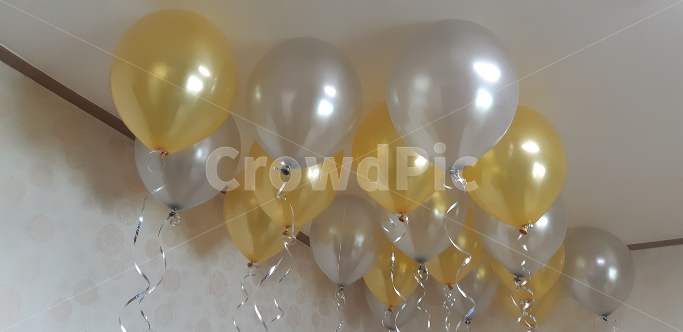 풍선,풍선장식,생일풍선,balloon,금색풍선
