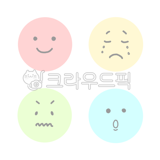 표정, 감정, 기쁨, 기쁜, 슬픔, 사진,이미지,일러스트,캘리그라피 - 토르테 Torte작가