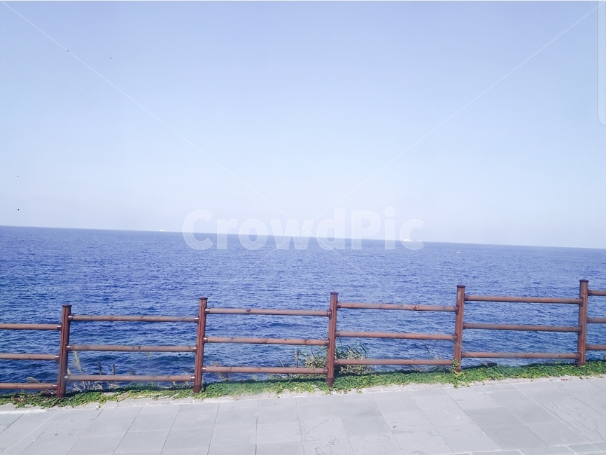 바다,풍경,울타리,ocean,water,자연,풍경,nature,landscape,railing,난간,banister,handrail