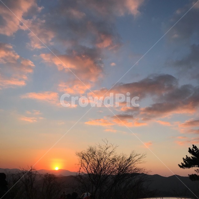 nature,자연,outdoors,황혼,붉은하늘,redsky
