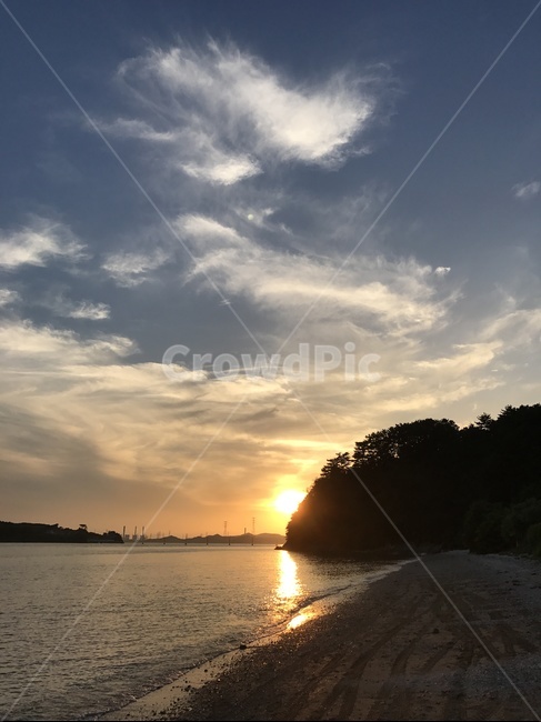 바다,서해,선재도,석양,노을,서해바다,여름,감성,감성사진,여름바다,가을바다,하늘,자연,풍경,nature,landscape,flare,플레어,light,빛,sunlight,햇빛,outdoors,옥외