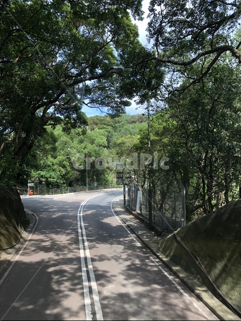 raod,도로,mountain,산,하늘,홍콩,sky,갈래길