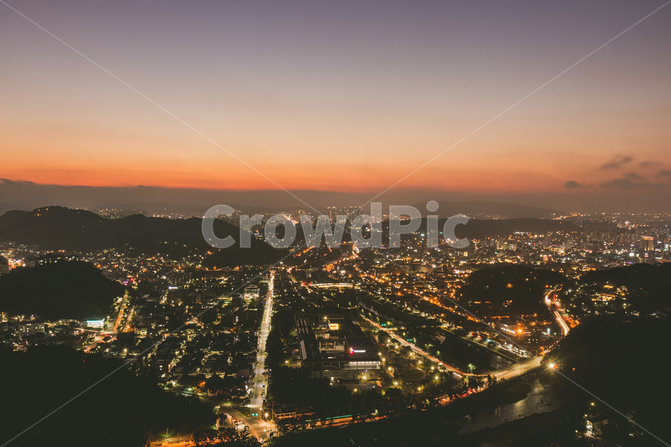 풍경,야경,전주,노을,일몰,landscape,경치,자연,aerialview,jeonju,korea,전주야경,nightview