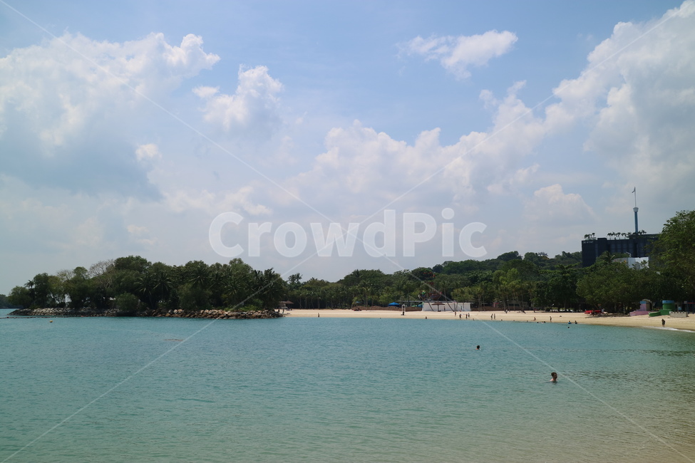 해변,바다,구름,싱가포르,센토사,자연,풍경,nature,landscape,해변,바다,beach,sea,water,물,outdoors,옥외,land,땅