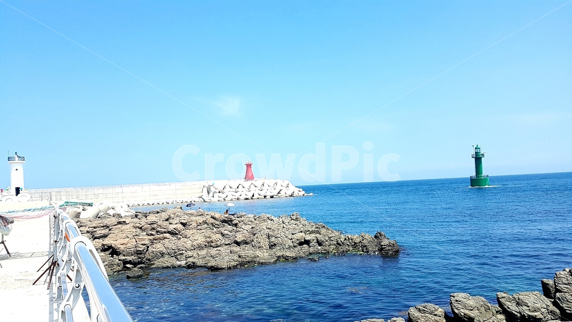 경주,여름,바다,등대,해변,등대,lighthouse