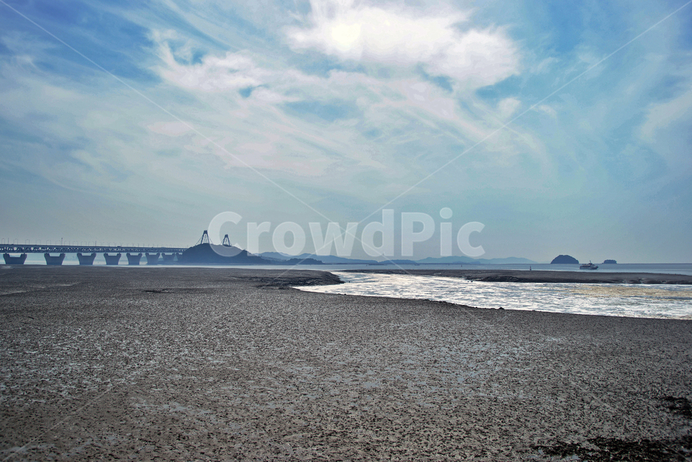 영종대교,서해,갯벌,바다,뻘,진흙,썰물,자연,풍경,nature,landscape