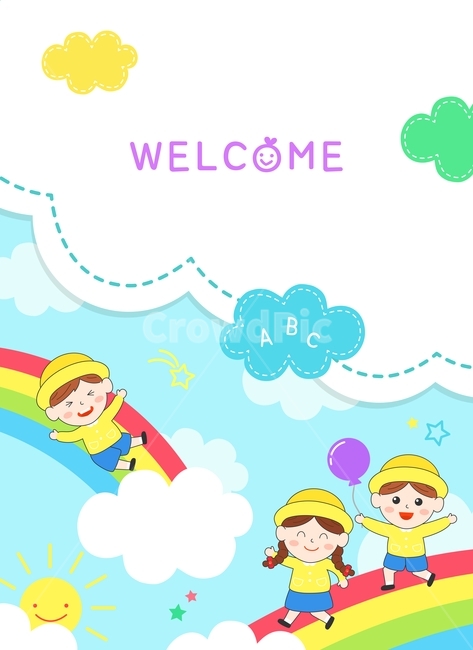 template,kindergarten,bulletin board,education,memo,alphabet,scenery,boy,cloud,character,joy,hat,entrance,Daycare center,academy,balloon,academy student,recruiting children,girl,rainbow,elementary school,background,cuteness,frame,child