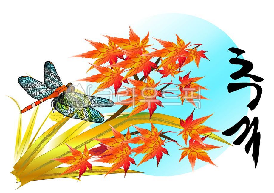 가을,단풍,가을그림,고추잠자리,푸른하늘,leaf,잎,plant,식물,추석,한가위,중추절,켈리그라피