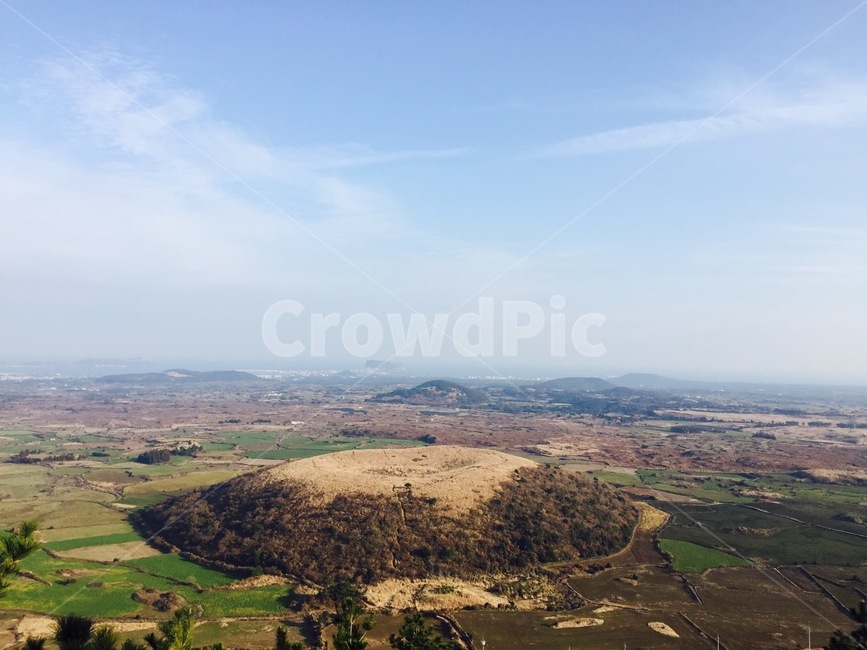제주도,오름,nature,landscape,aerialview,자연,outdoors,옥외,풍경,scenery,경치,조감도,자연,풍경,nature,landscape,aerial view