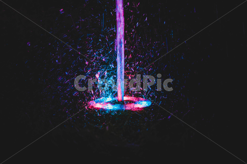 네온,분수,분수대,물,느낌,감성,밤,야간,neon,glow,water,fountain,야경,밤,풍경,nightscape,night,landscape,색깔,색상,색채,색감,color sense,color sensitivity,feeling of color,lighting,조명
