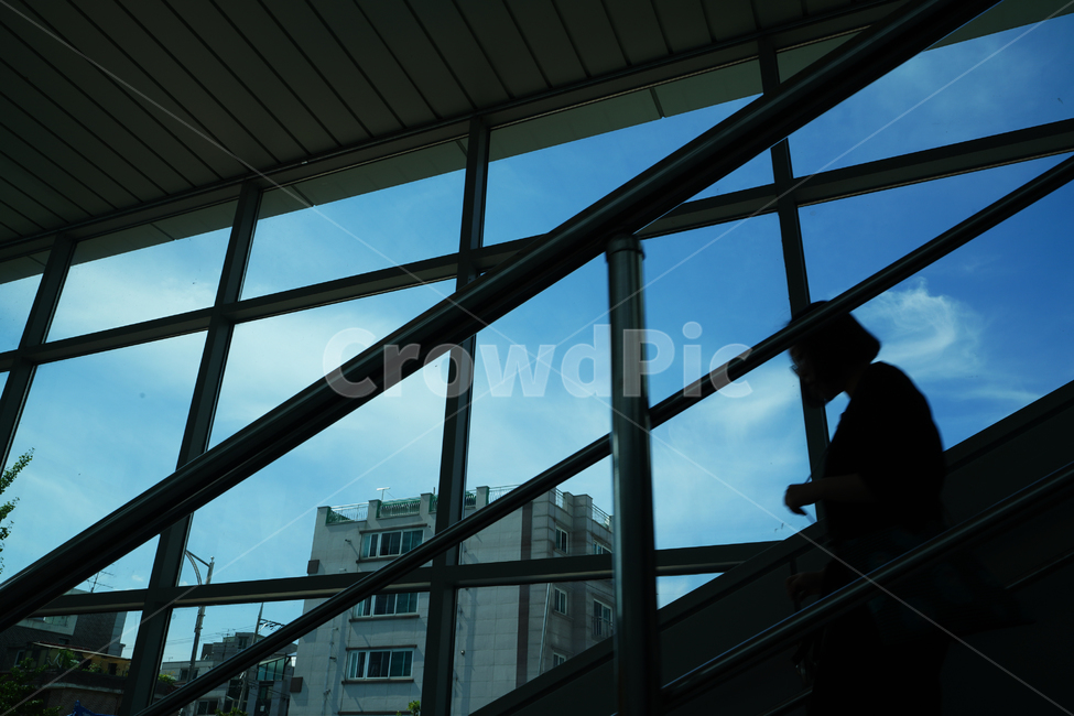빛,창문,하늘,창,window,sky,파랑,blue,색감,유리,틀,감성,도시,풍경,city,landscape,사람,인물,인간,human,person,인물실루엣,사람실루엣,character silhouette,human silhouette,building,건물,architecture,건축물