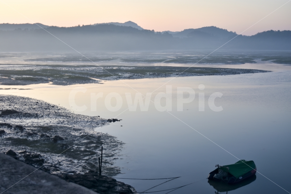 무안,목포,풍경,새벽,물안개,자연,풍경,nature,landscape