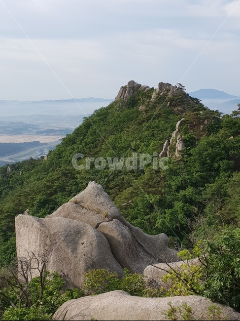 용봉산,산,풍경,바위,구름,나무,자연,풍경,nature,landscape,outdoors,옥외