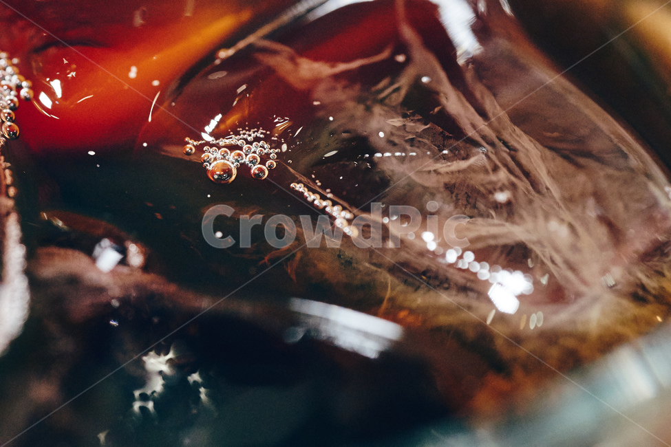 커피,coffee,콜드브루,얼음,거품,기포,접사,coldbrew