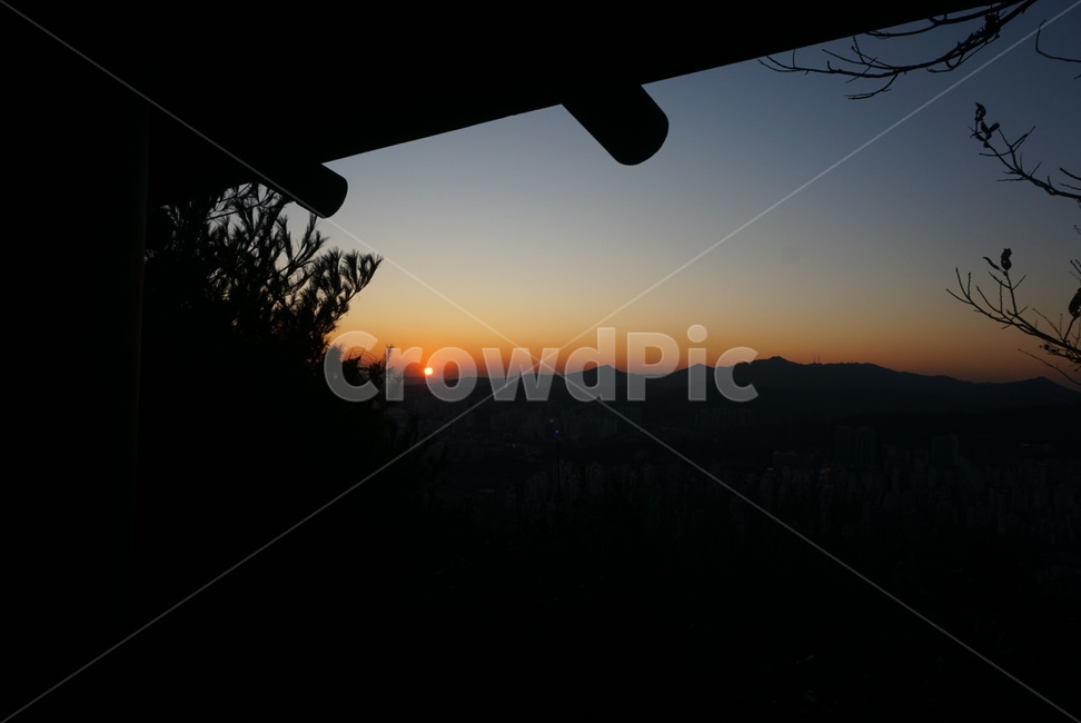 일몰,산일몰,붉은하늘,황혼,redsky,dawn,sunset,실루엣