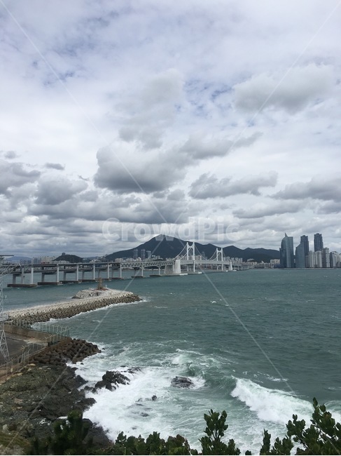 바다,다리,파도,바람,구름,도시,풍경,city,landscape,한국도시풍경,한국도시경관,korea cityscape,water,물,waterfront,워터 프론트