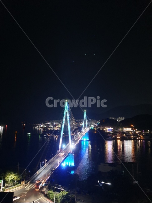 전남,여수,돌산대교,야경,다리,야경,밤,풍경,nightscape,night,landscape