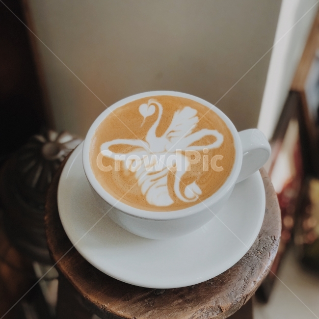 라떼아트,백조,스완,커피,라떼,커피,카페,coffee,cafe,감성,sensible,feeling