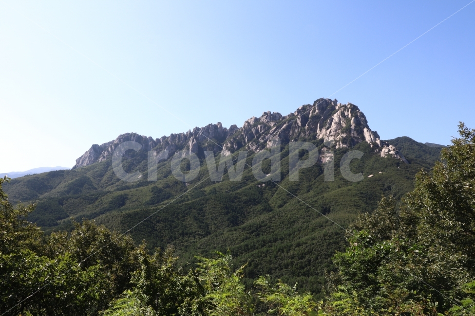 울산바위,산,설악산,바위,강원도,자연,풍경,nature,landscape,slope,경사,outdoors,옥외,mountain range,산맥,mountain,tree,나무,plant,식물,fir,전나무