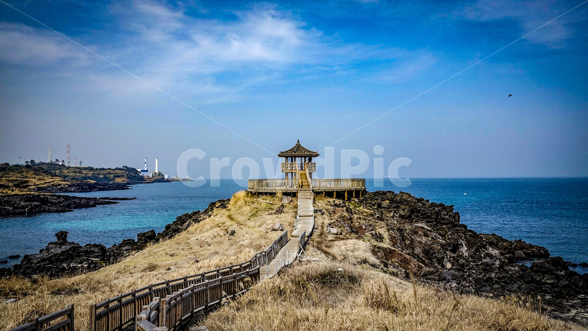 제주도,닭머르해안,풍경,바다,정자,가을,해안,water,물,handrail,난간,banister,building,건물