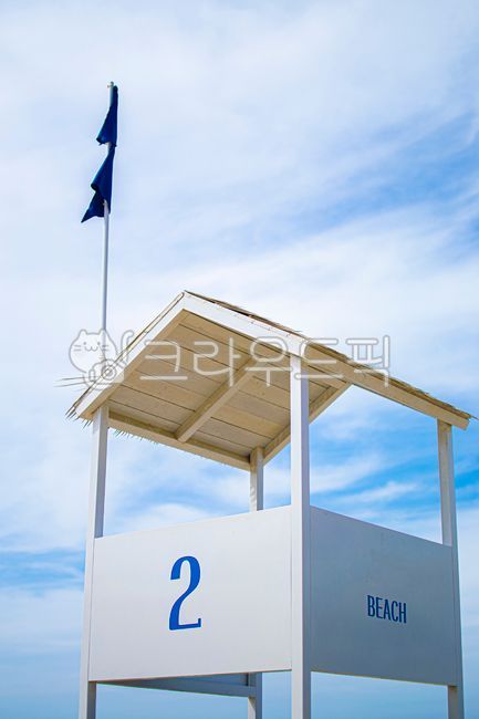 sky,Beach,flag,ocean,rescue team,beach rescue team,summer