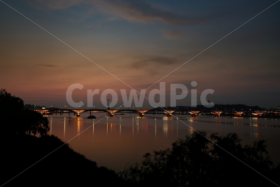 한강,야경,일몰,성산대교,하늘,도시,풍경,city,landscape,야경,밤,nightscape,night,water,물