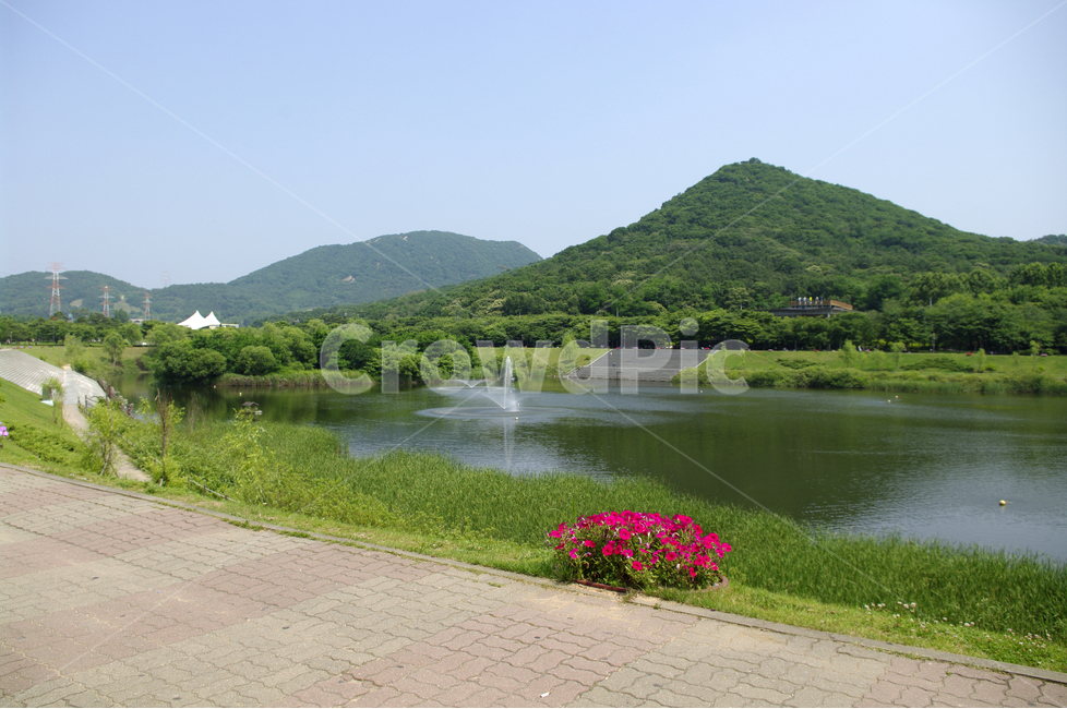 하늘,호수,산,풍경,초록,자연,공원,여름,계절,summer,season,자연,풍경,nature,landscape,outdoors,옥외,water,물
