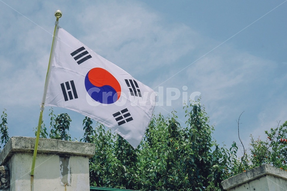 태극기,현충일,하늘,우리나라,대한민국,자연,풍경,nature,landscape,flag,깃발,symbol,상징