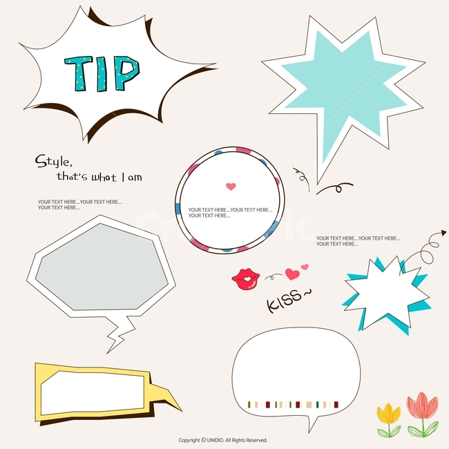 Web utilization,hand drawing,line,sticker,icon,simple,label,message,speech bubble,cloud,bubble,vintage,design,illustration,event,calligraphy