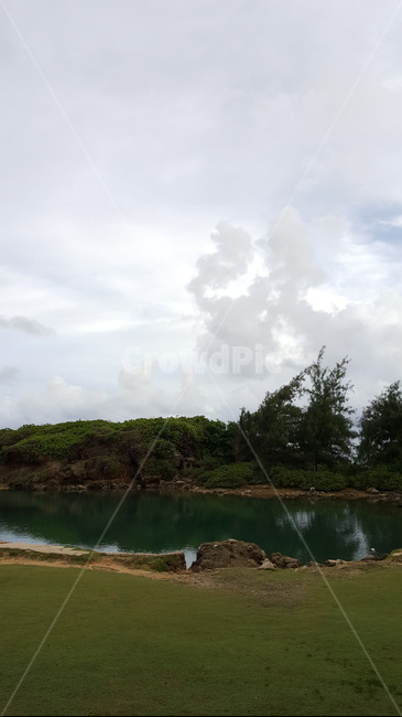 괌,이나라한,자연풀장,자연,구름,자연,풍경,nature,landscape,outdoors,옥외,water,물,land,땅