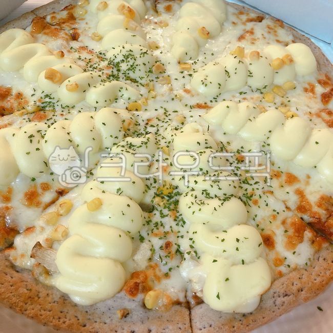 음식,pizza,양식,크림치즈무스,치즈