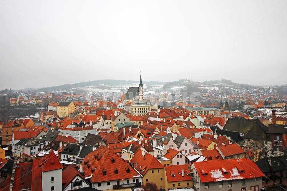 체스키크롬로프,체코,빨간,지붕,겨울,체스키,유럽,동유럽,눈,주황지붕,ceskykrumlov,czech,roof,winter,겨울,계절,winter,season,해외,외국,세계,foreign,oversea,world