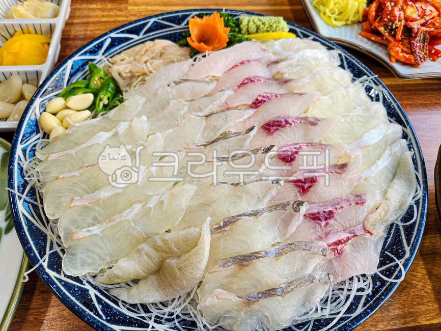 food, 음식, 회, 사시미, 모듬회, 사진,이미지,일러스트,캘리그라피 - 먹스타 킹콩작가