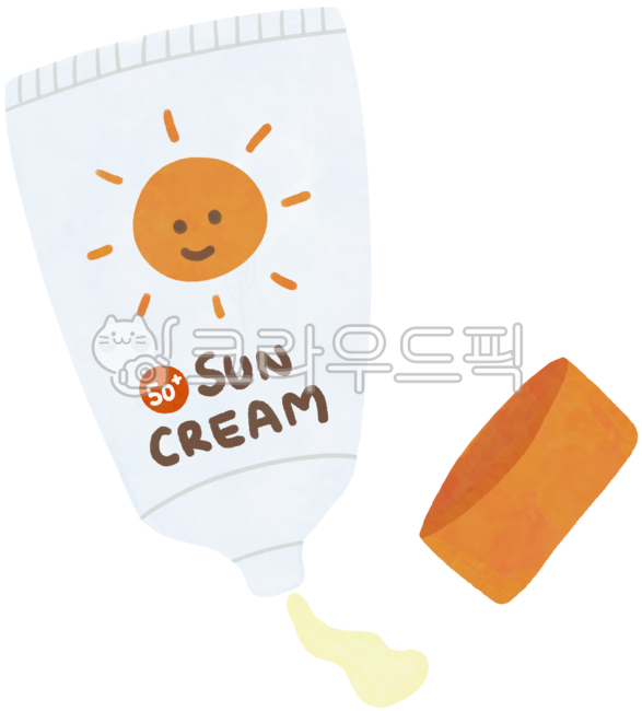 선크림,썬크림,선크림일러스트,썬크림일러스트,자외선차단제,여름,햇빛,suncream