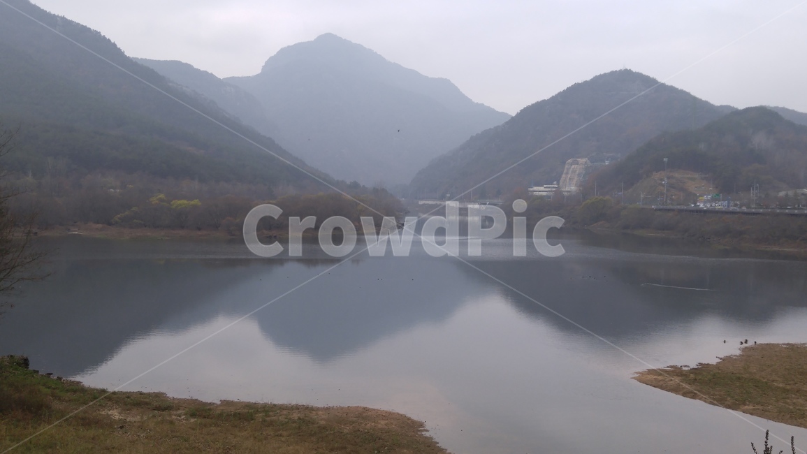반영,새벽,산,호반,합천보조댐,풍경,자연,풍경,nature,landscape,한국자연풍경,한국자연경관,korea nature landscape,water,물,outdoors,옥외