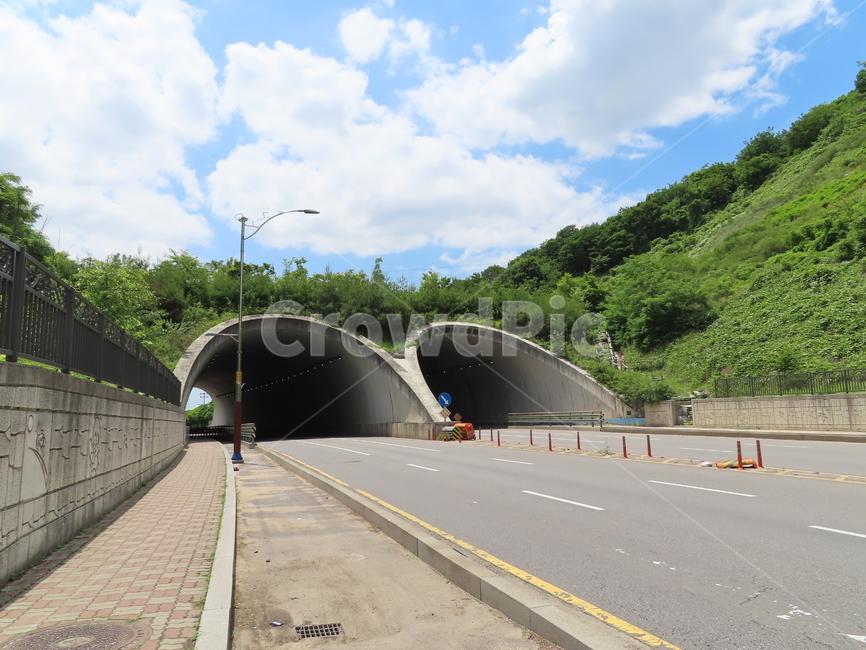 터널,구름,하늘,자연,흰색,파랑색,아름다움,풍경,tunnels,clouds,sky,nature,white,blue,beautiful,landscape