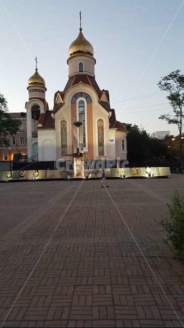 블라디보스토크시내,러시아,러시아거리,블라디보스토크거리,러시아교회,러시아성당,성앤드류신전예배당