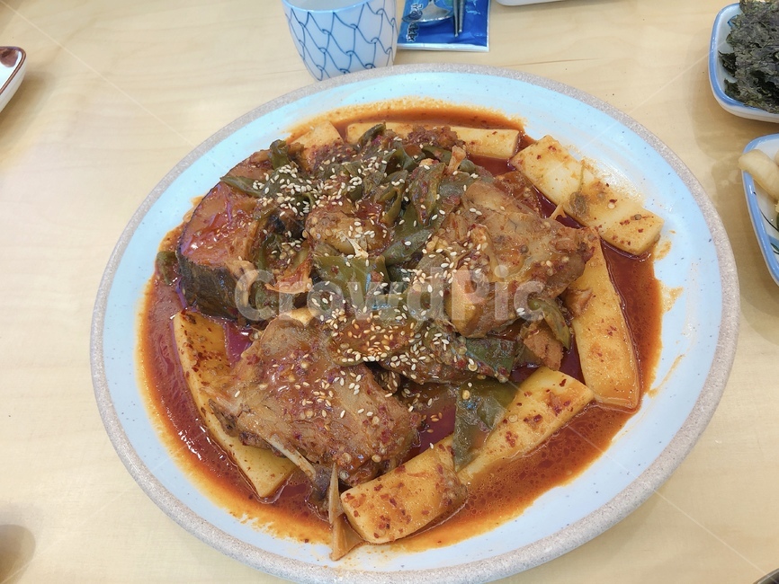 meal,식사,dish,food,음식,한식,대구,대구찜,한국음식,한국,요리,대구요리,생선,찜요리,찜