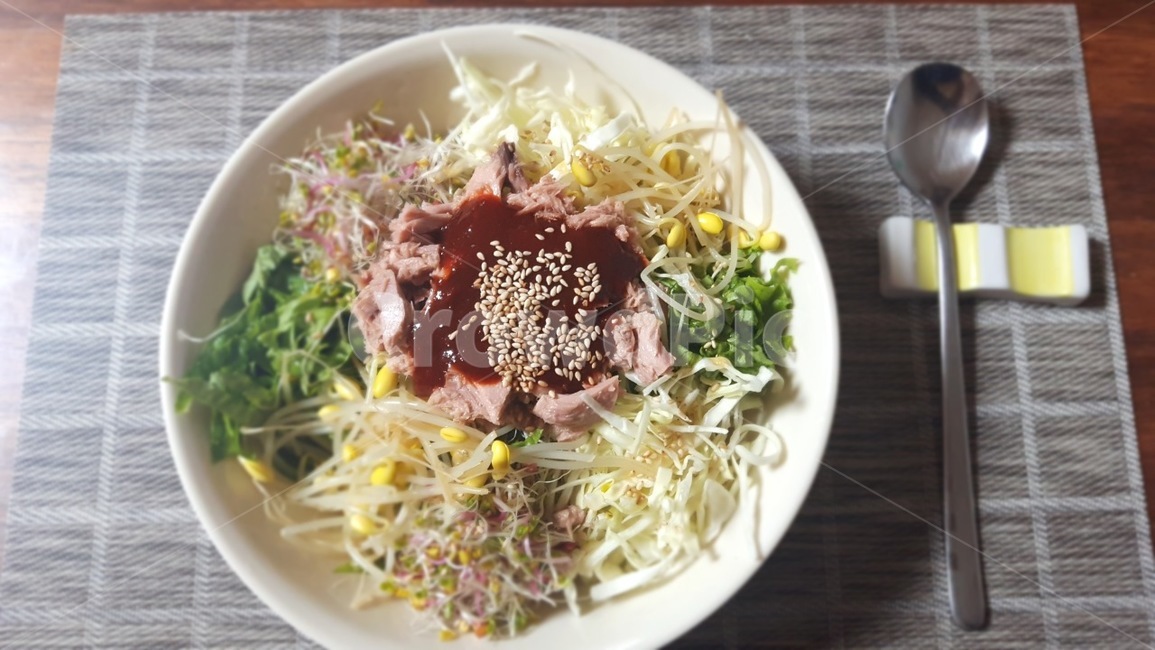 새싹,새싹비빔밥,음식,비빔,채소